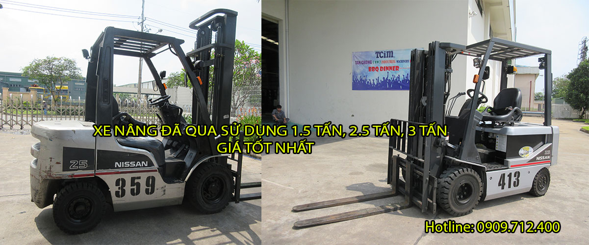 Xe nâng đã qua sử dụng