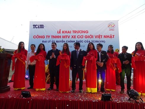 KHAI TRƯƠNG ĐẠI LÝ ỦY QUYỀN XE NÂNG HÀNG CHÍNH THỨC CỦA TCIM(VN)