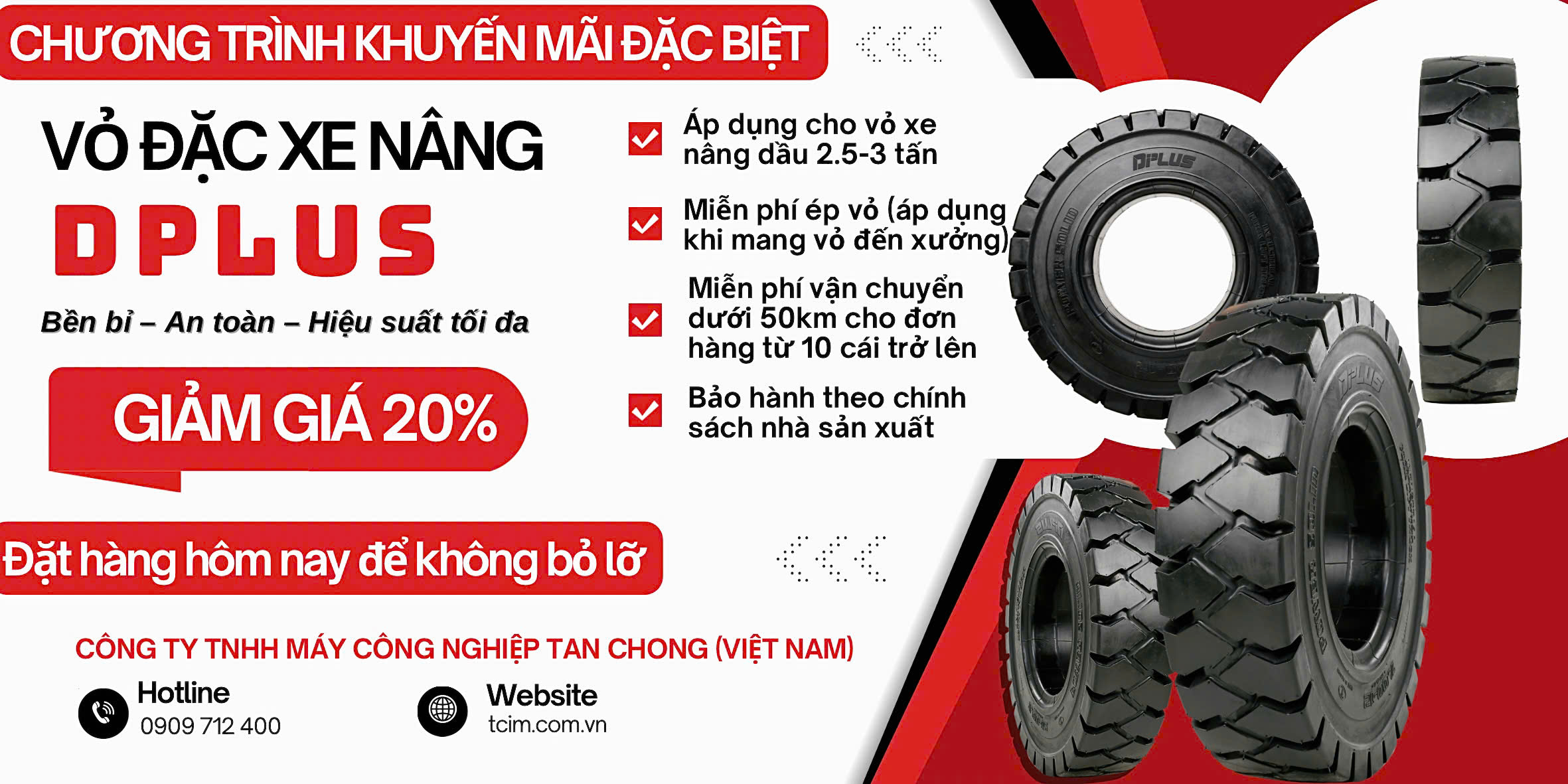 Banner Lốp Xe DPus