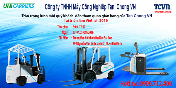 TAN CHONG VN THAM DỰ TRIỄN LÃM VIETFISH 2016