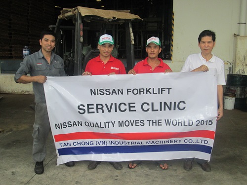 CHƯƠNG TRÌNH "KIỂM TRA XE NÂNG NISSAN THÁNG 09.2015"