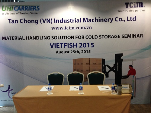 TAN CHONG VN 'S SEMINAR IN VIETFISH 2015 EXHIBITION